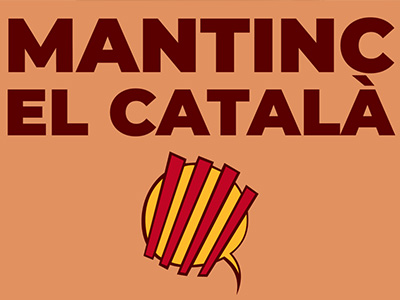 Mantinc el català
